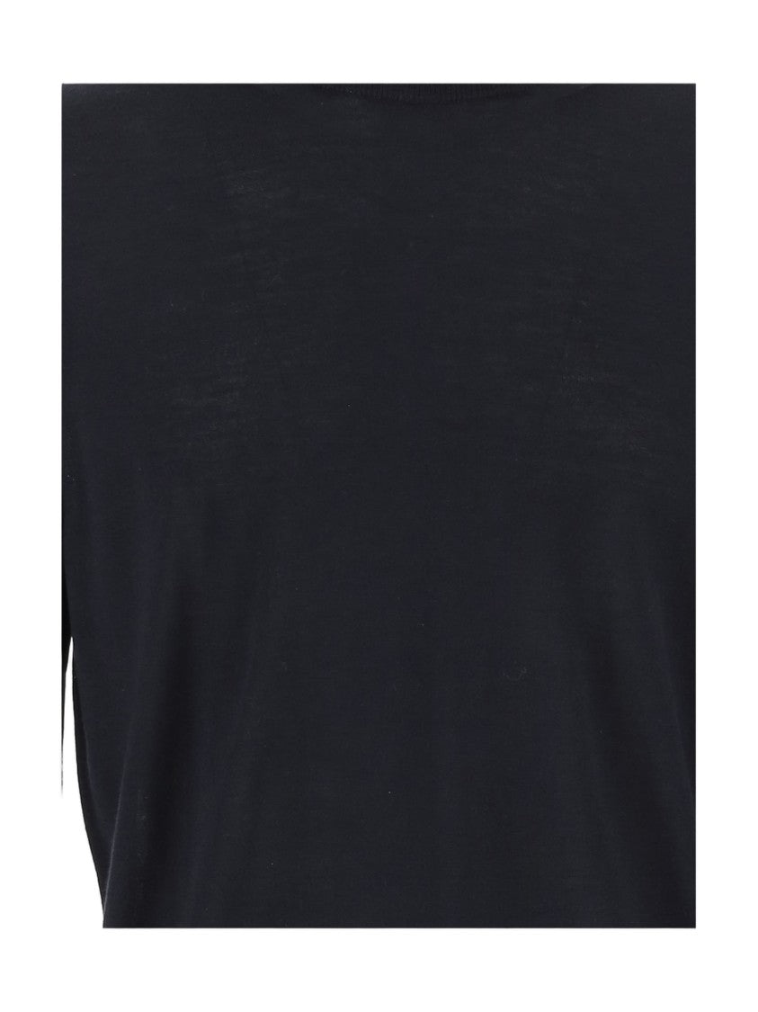 Jacob Cohen Navy Wool Blend Sweatshirt
