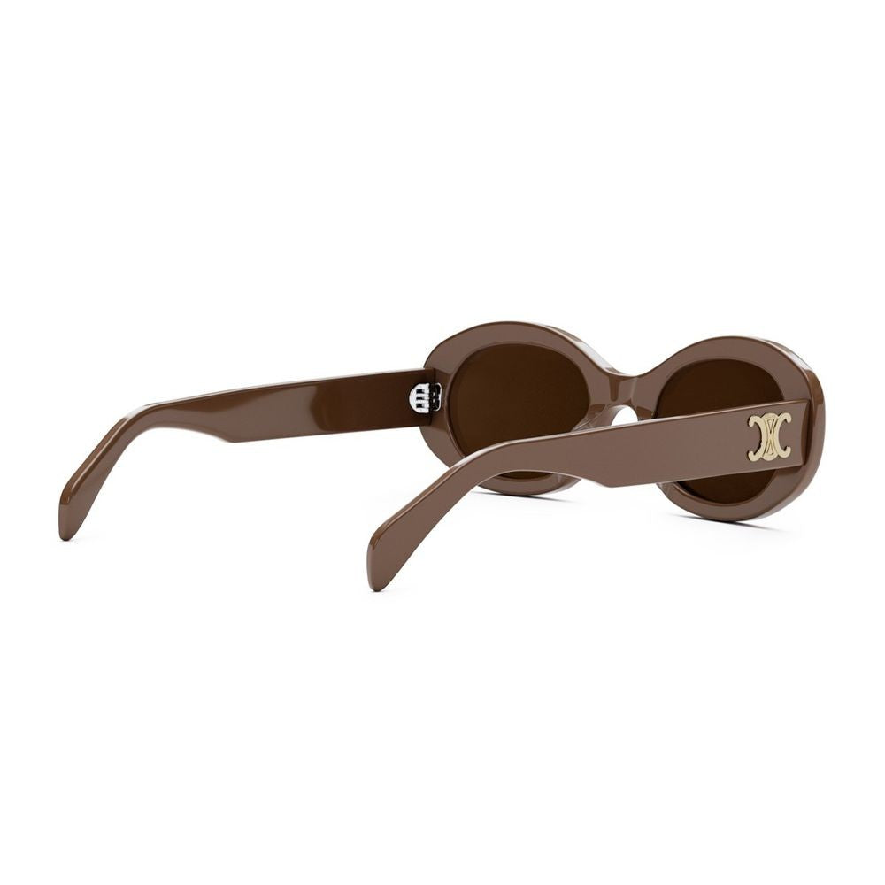 Celine Triomphe Triomphe Oval Sunglasses