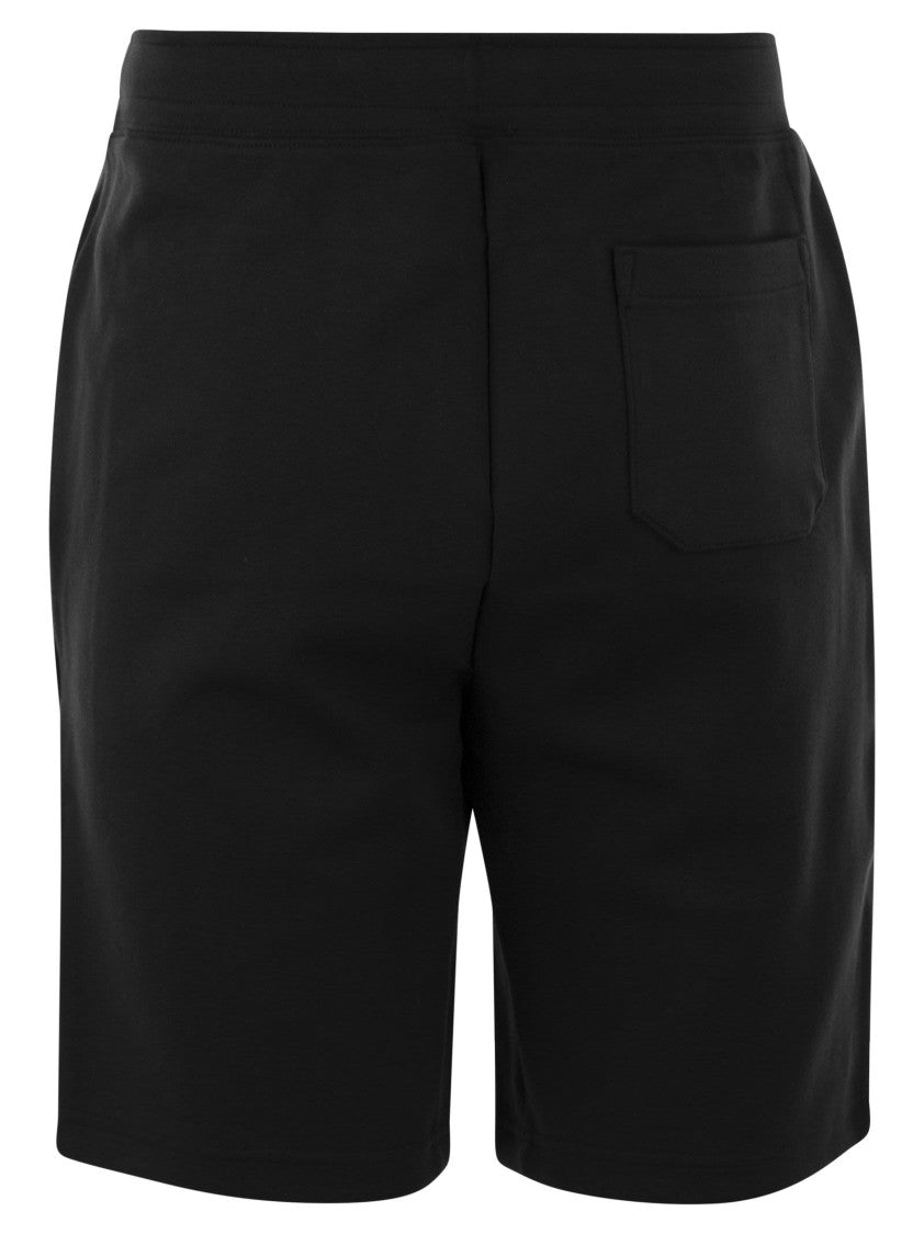 Polo Ralph Lauren Double-Knit Shorts With Embroidered Logo