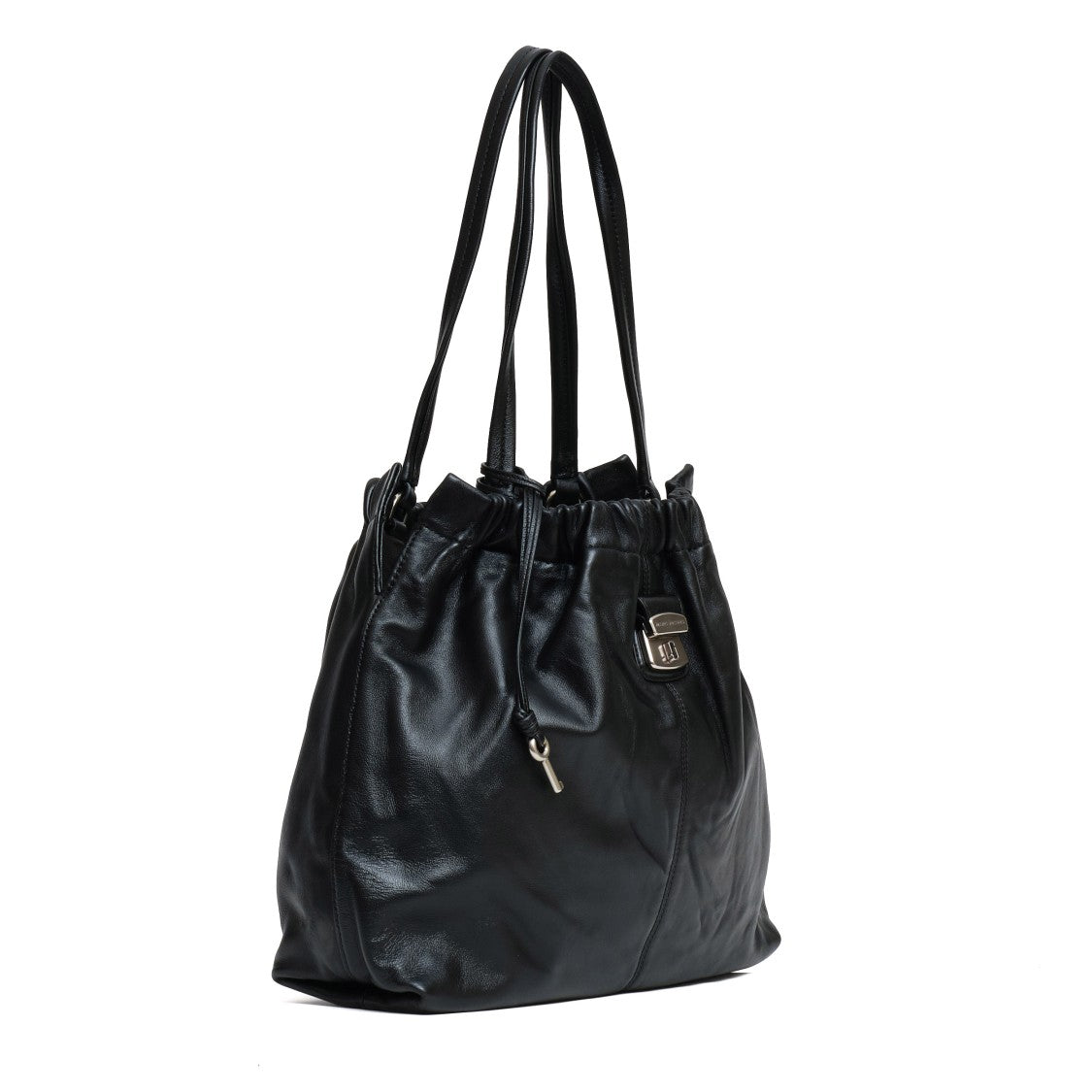 Marc Jacobs Soft Nappa Leather Tote With Magnetic Closure