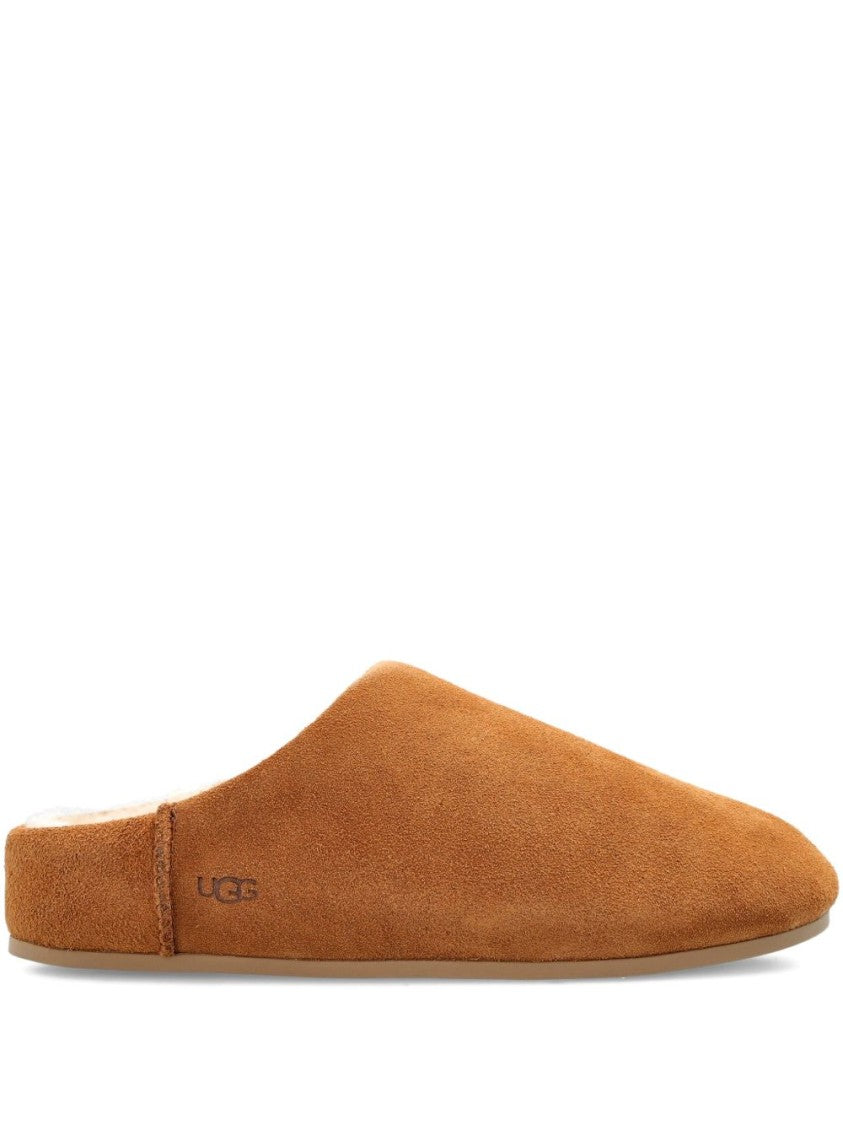 Ugg Slip-On Sandals With Shearling Lining