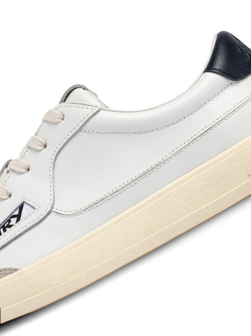 Autry Low-Top Sneakers With Smooth Leather Upper And Suede Accents