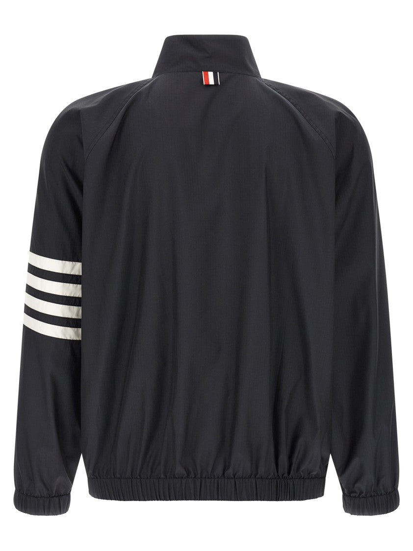 Thom Browne '4Bar' Shiny Ripstop Fabric Jacket