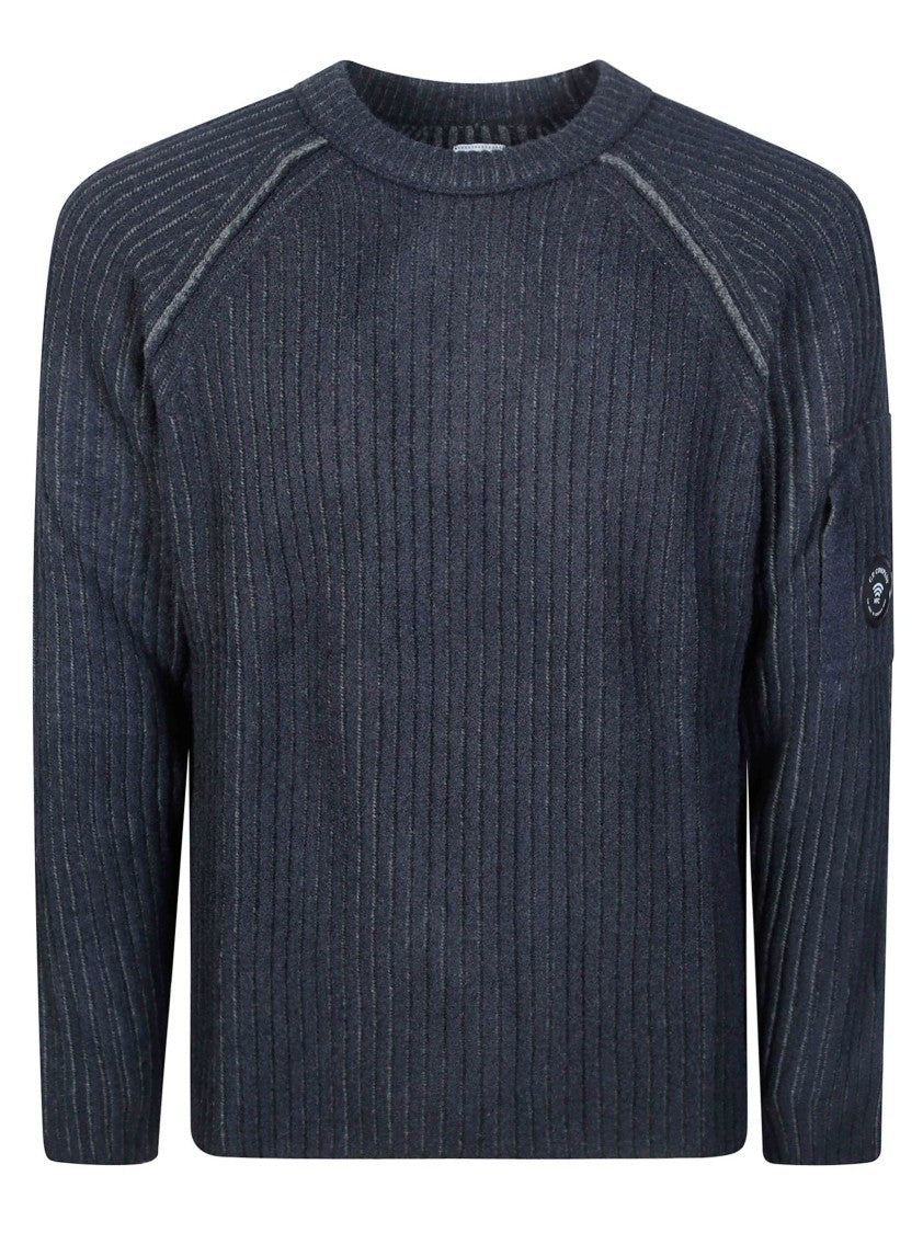 C.P. Company Fleece Knit Crewneck Sweater