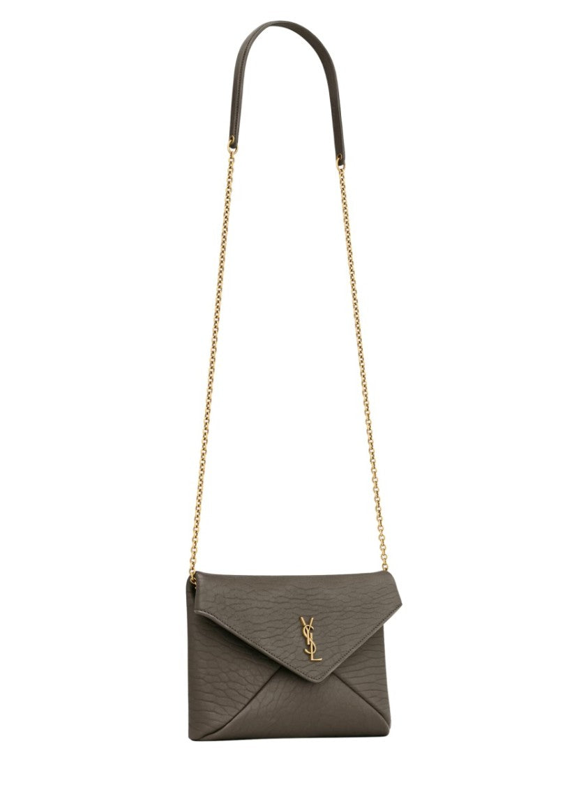 Saint Laurent Clutch Bag With Chain Cassandras
