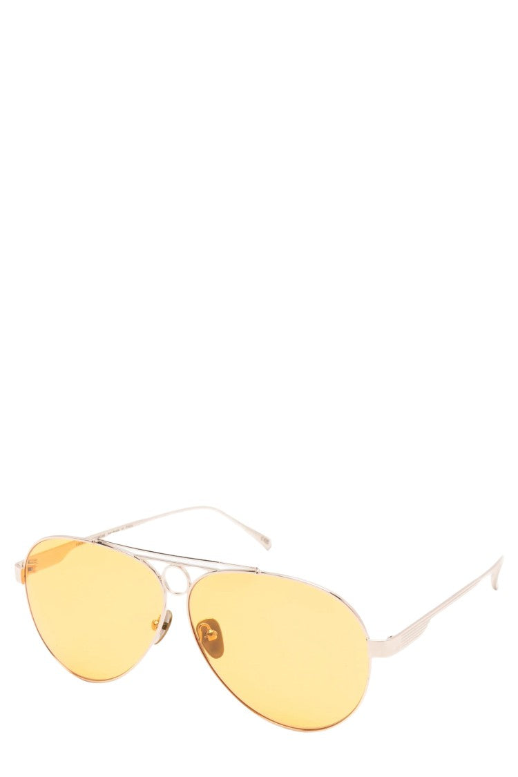 Face.Hide Hunter Gold Frame Orange Lens Sunglasses