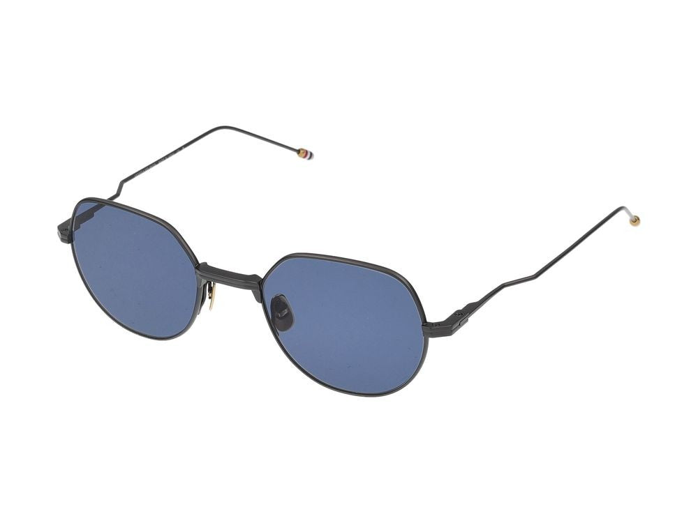 Thom Browne Acetate Frame Sunglasses With Titanium Accents And Classic Lenses