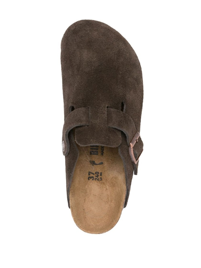 Birkenstock Closed-Toe Cork-Footbed Slip-On Sandals