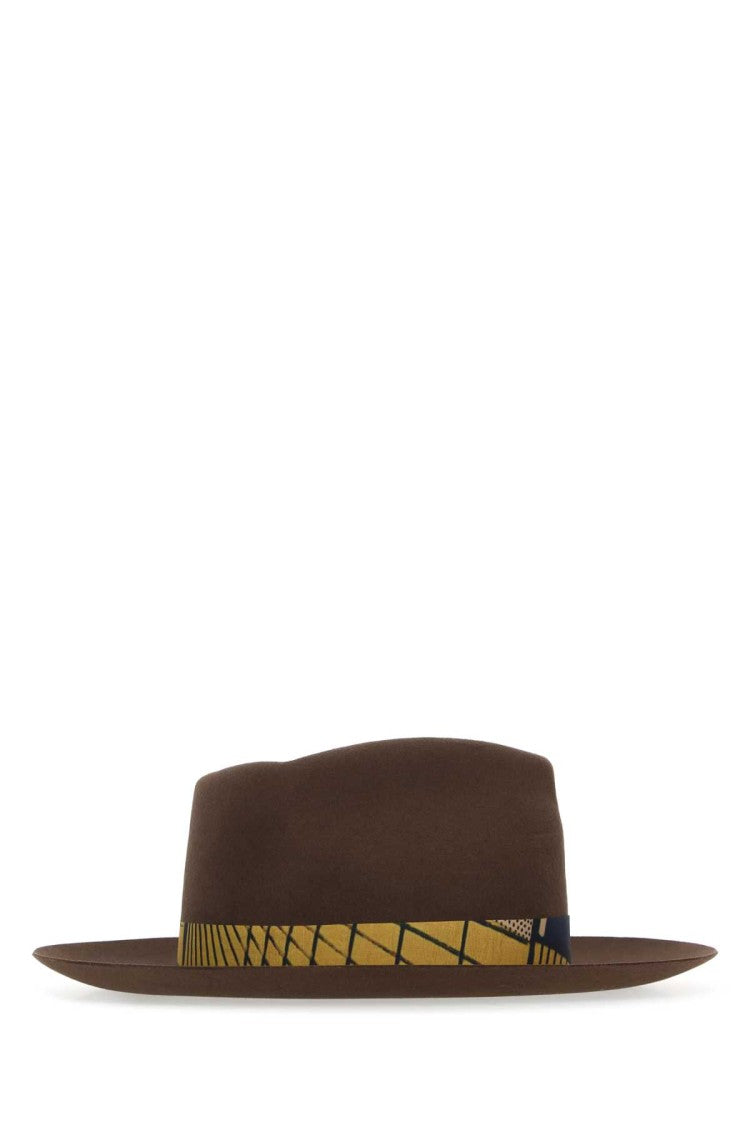 Superduper Brown Felt Bouganville Hat