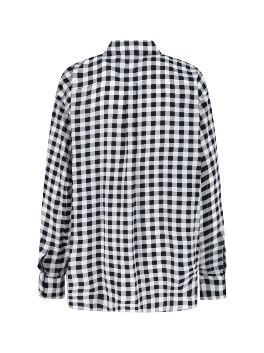 Comme Des Garçons Checked Shirt – Black/White