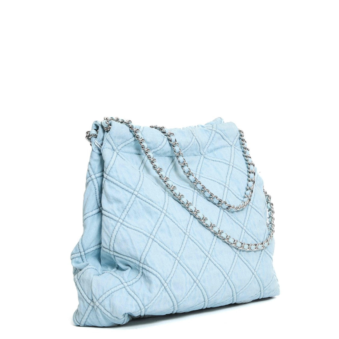 Tory Burch Hobo Deltzer In Denim