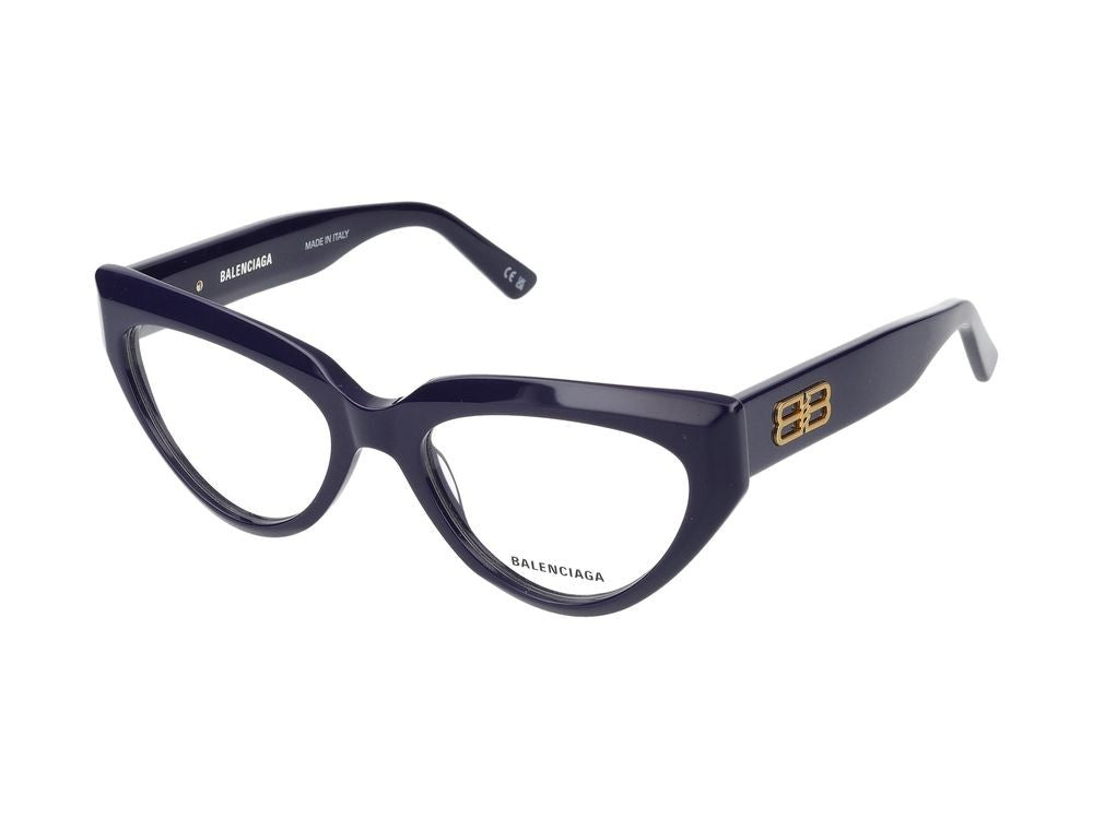 Balenciaga Eyeglasses Bb0276o 004 Blue Blue Transparent 53/18/140