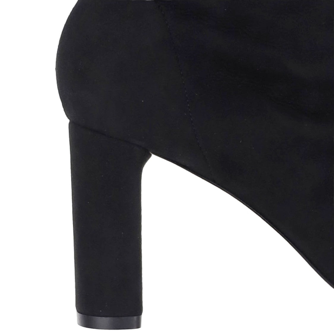 Arteana Pointed Toe Suede Ankle Boots With Side Zipper Closure