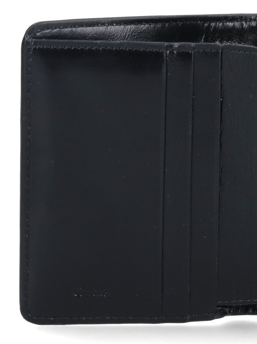Chloé Alphabet' Wallet – Black