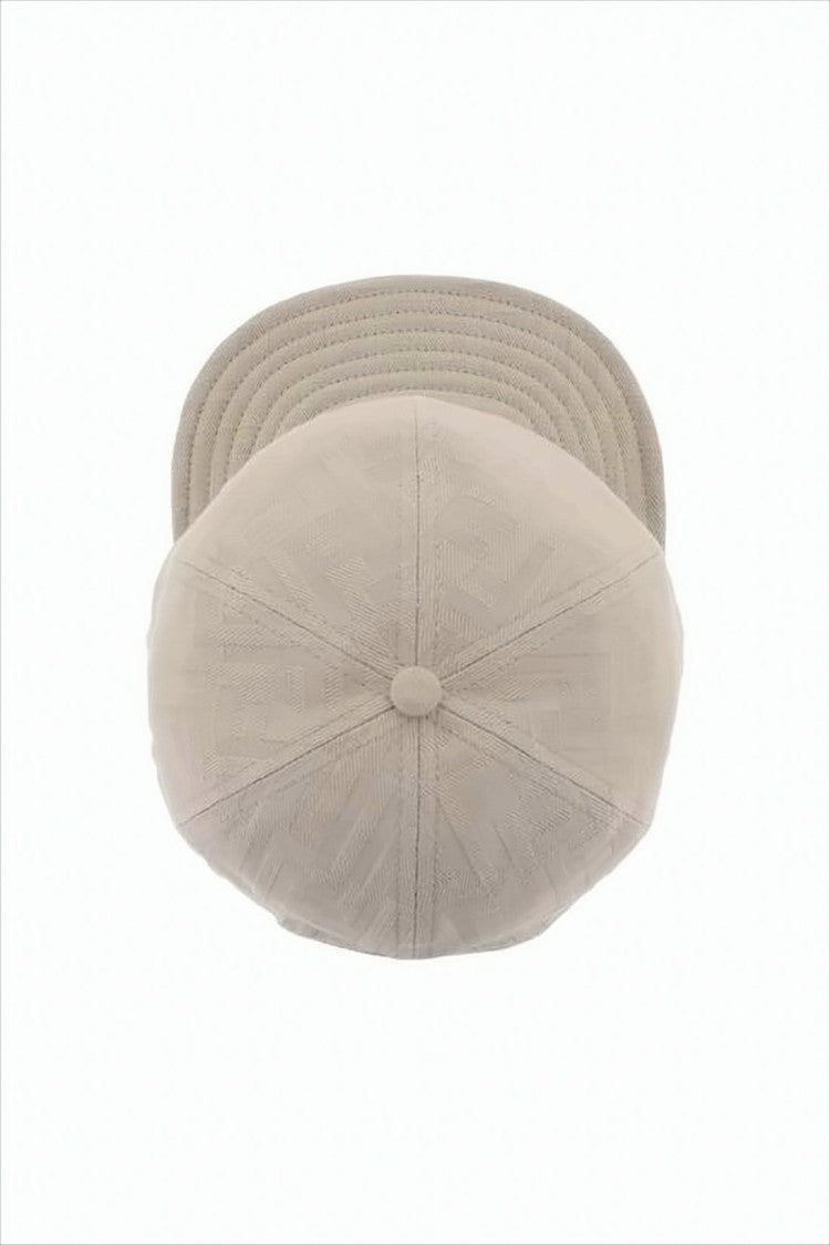 Fendi Textured Cotton Cap With Adjustable Strap