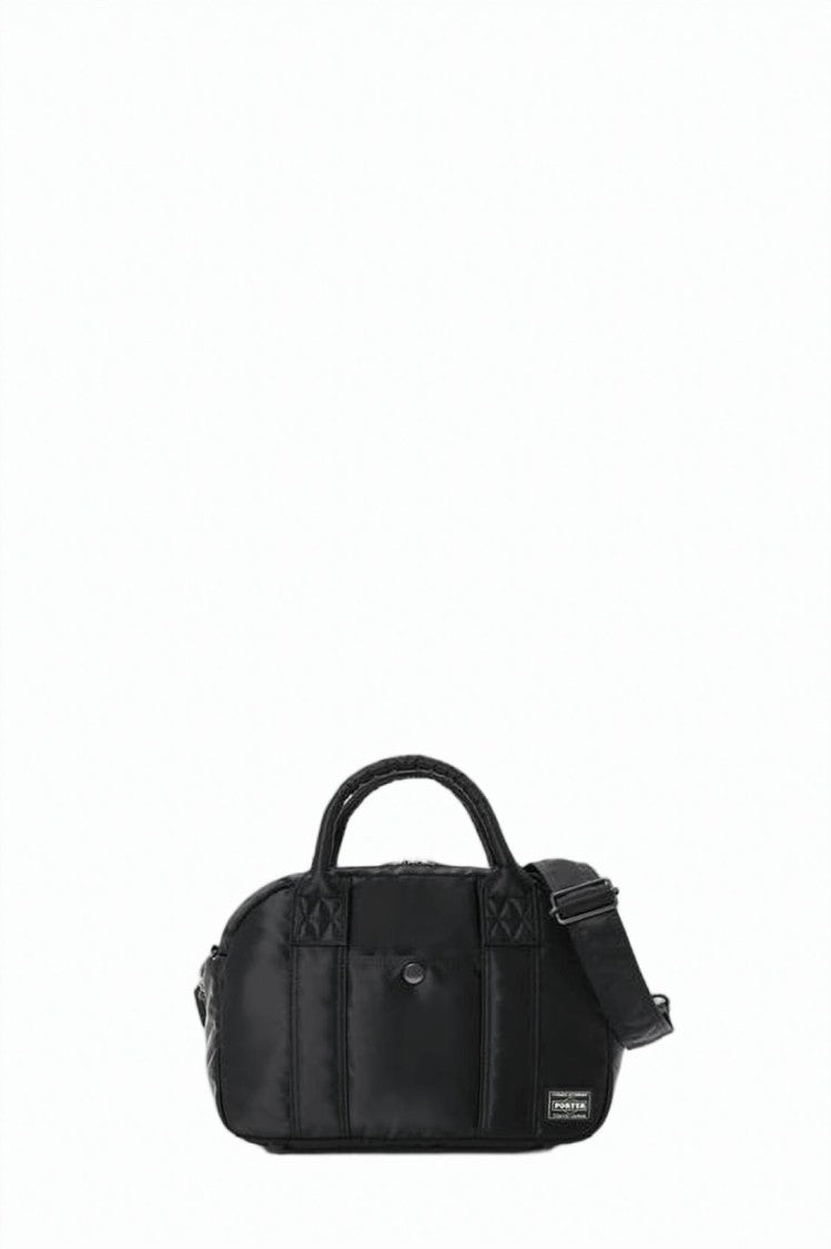 Porter Black Smooth Nylon Tanker Boston Bag