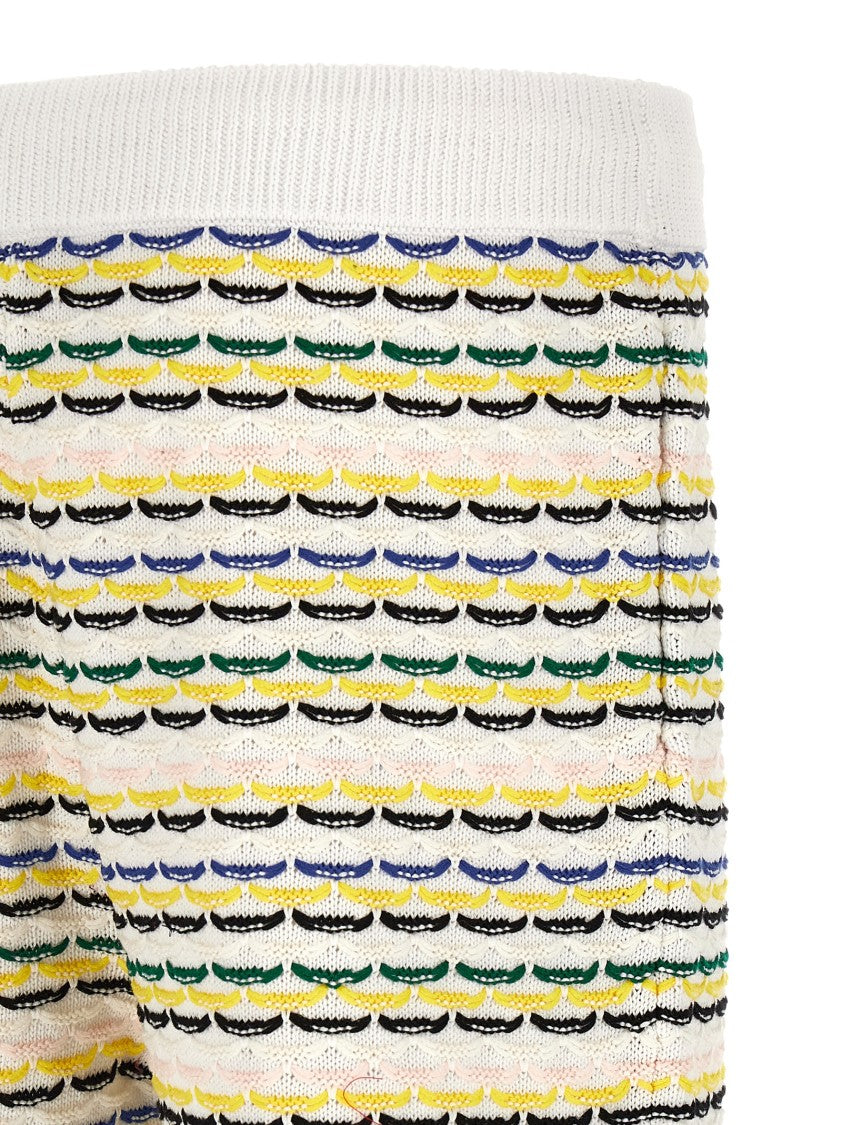 Casablanca 'Tuck Stitch' Bermuda Shorts