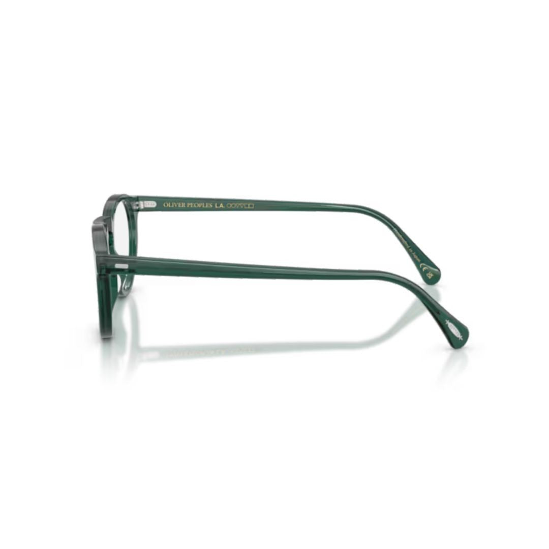 Oliver Peoples 0Ov5186 Deep Green Round Frame Acetate Eyeglasses