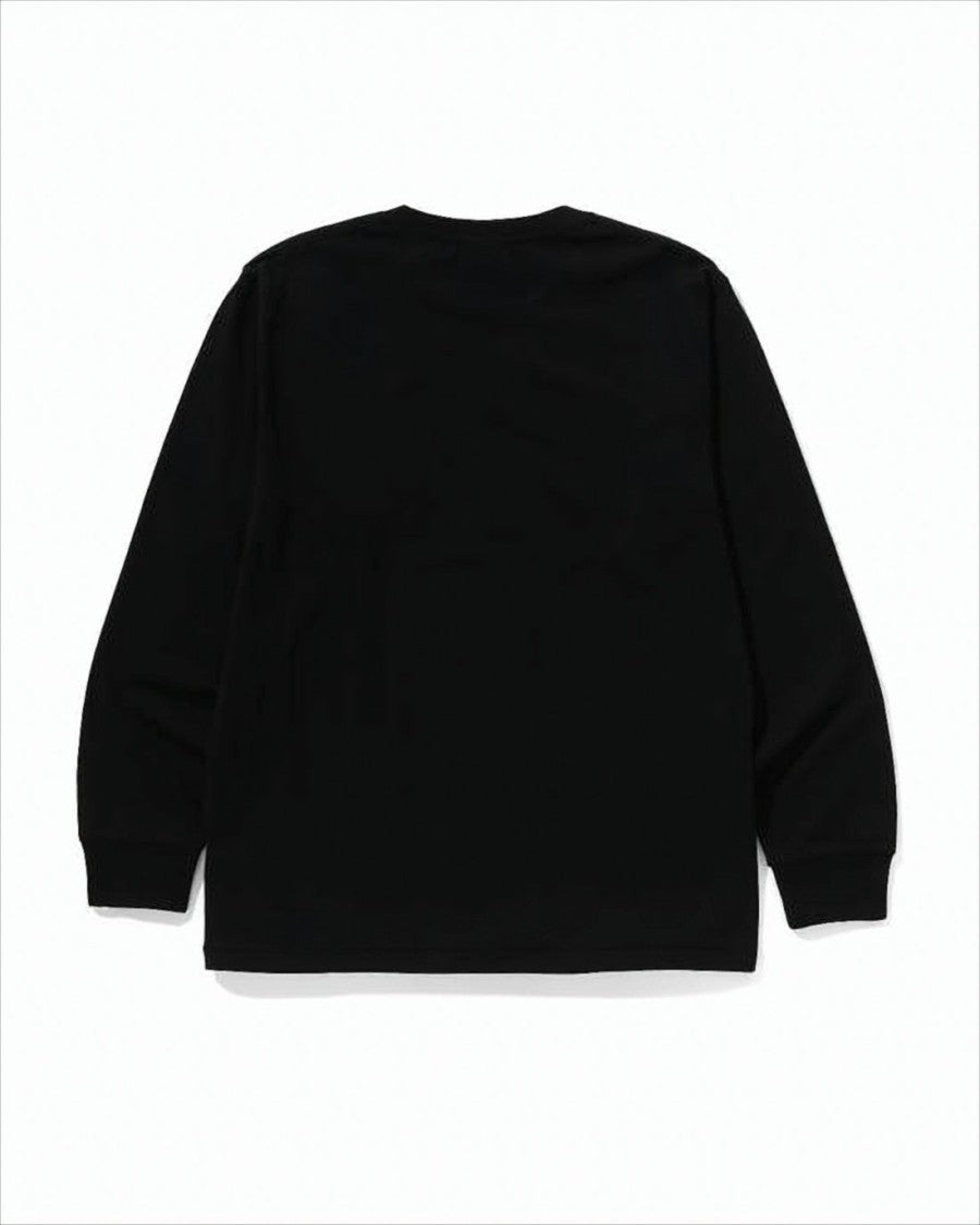 Bape Relaxed Fit Long-Sleeve Black T-Shirt