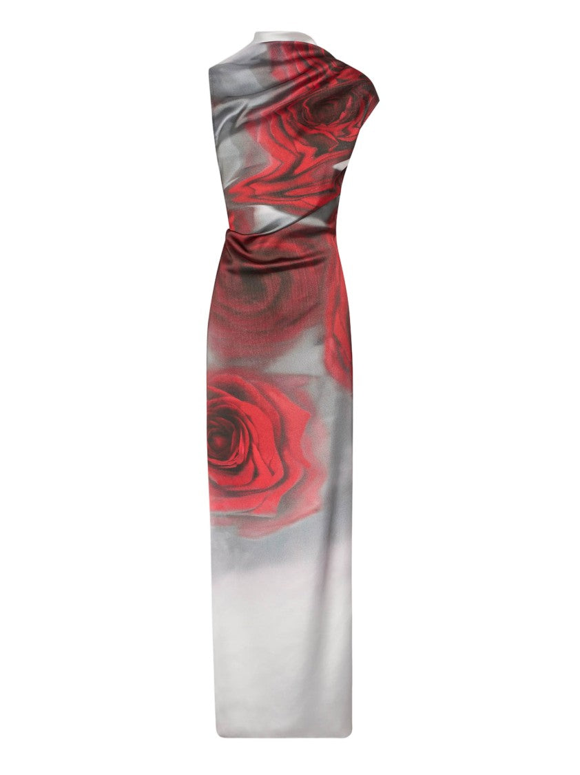 Jean Paul Gaultier Long Satin Dress
