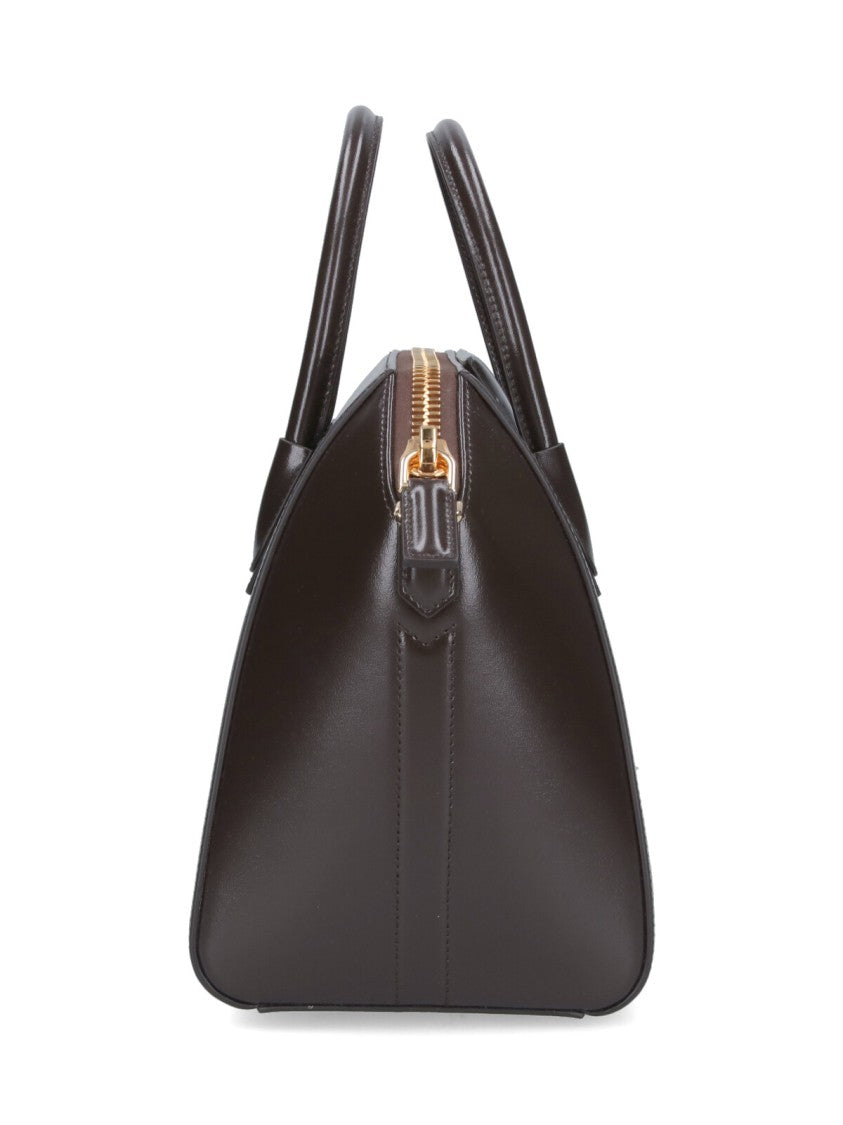 Givenchy Trapezoidal Handbag With Polished Finish