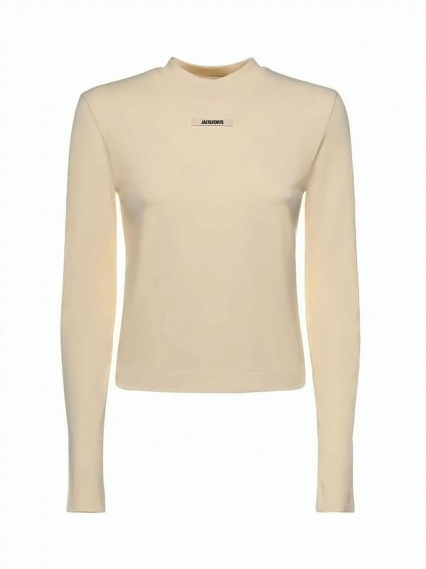 Jacquemus Fitted Long-Sleeved Top With Cropped Hem
