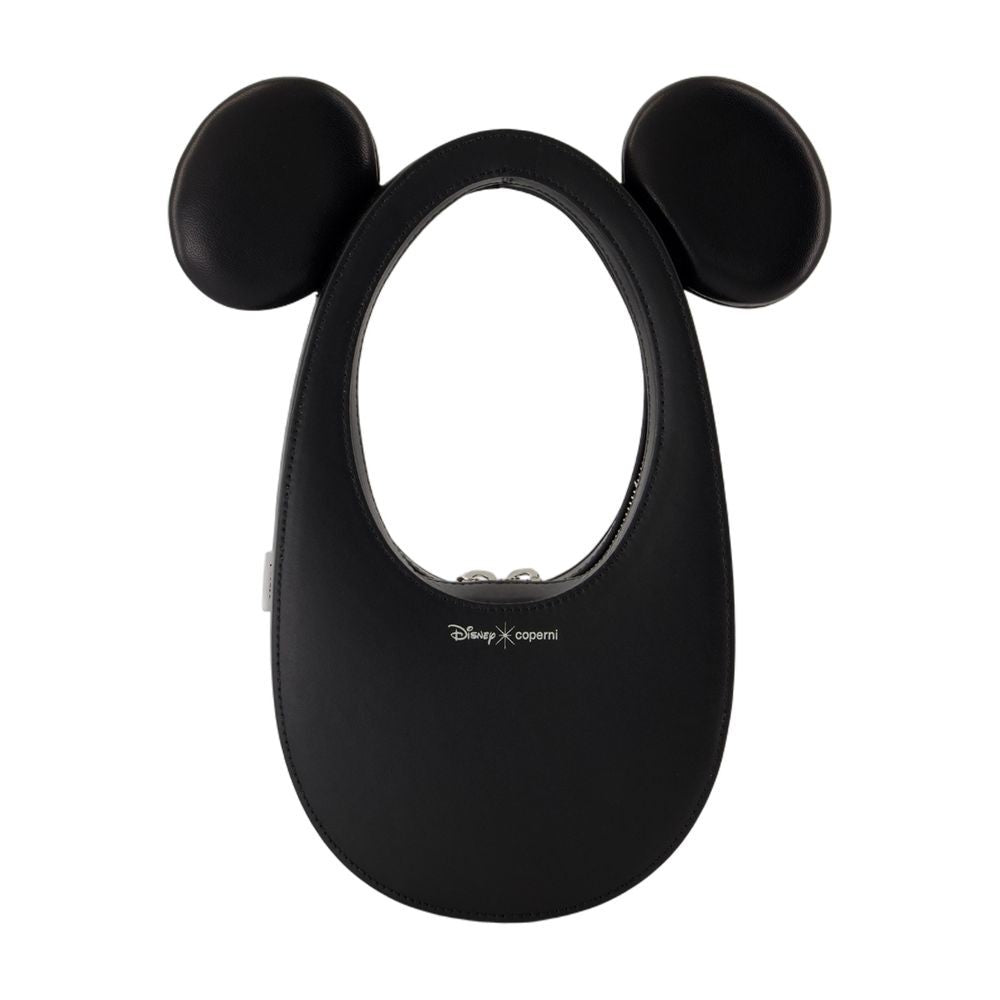 Coperni Mickey Mini Swipe Purse - Leather - Black