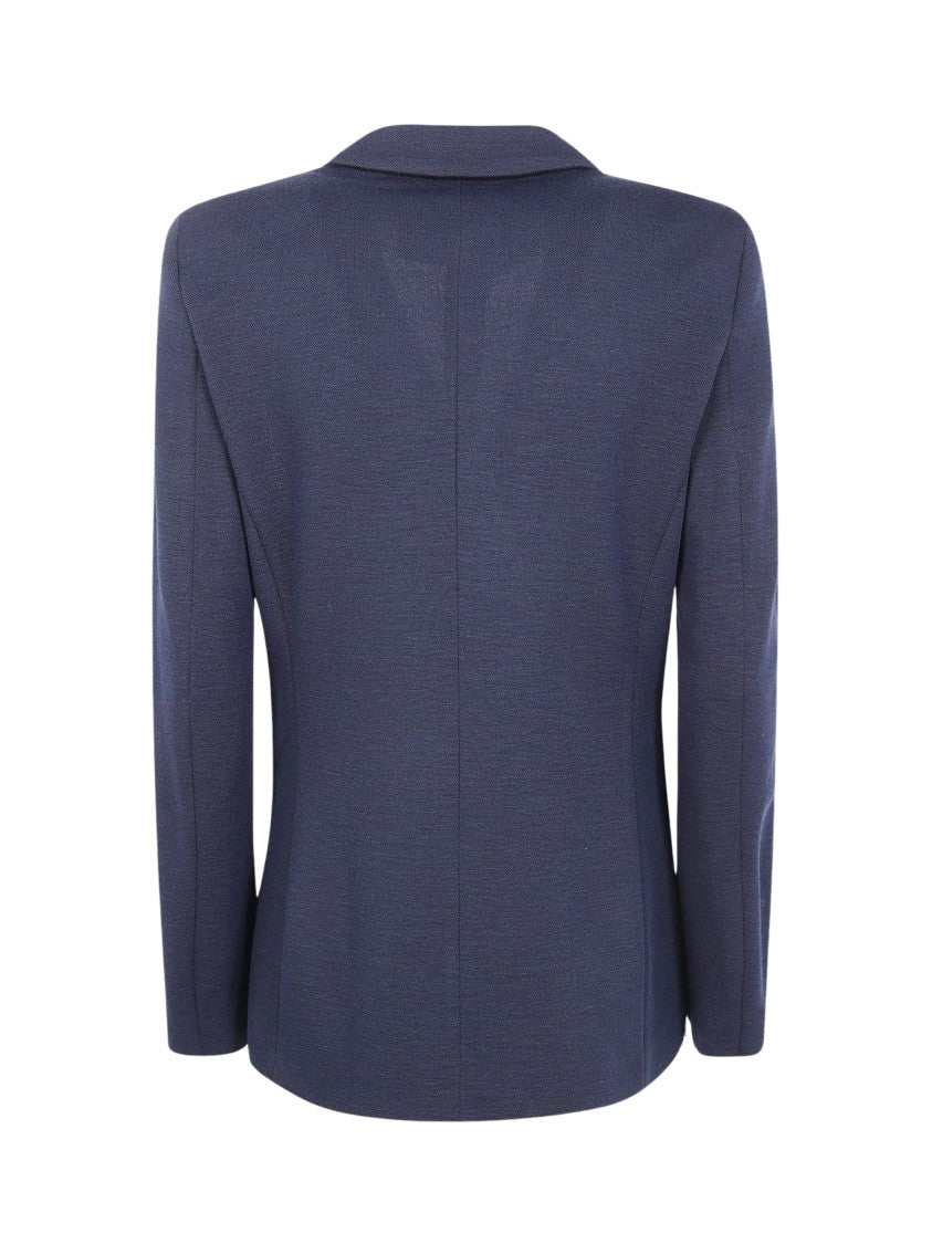 Seventy Venezia Double-Breasted Tailored Wool Jacket
