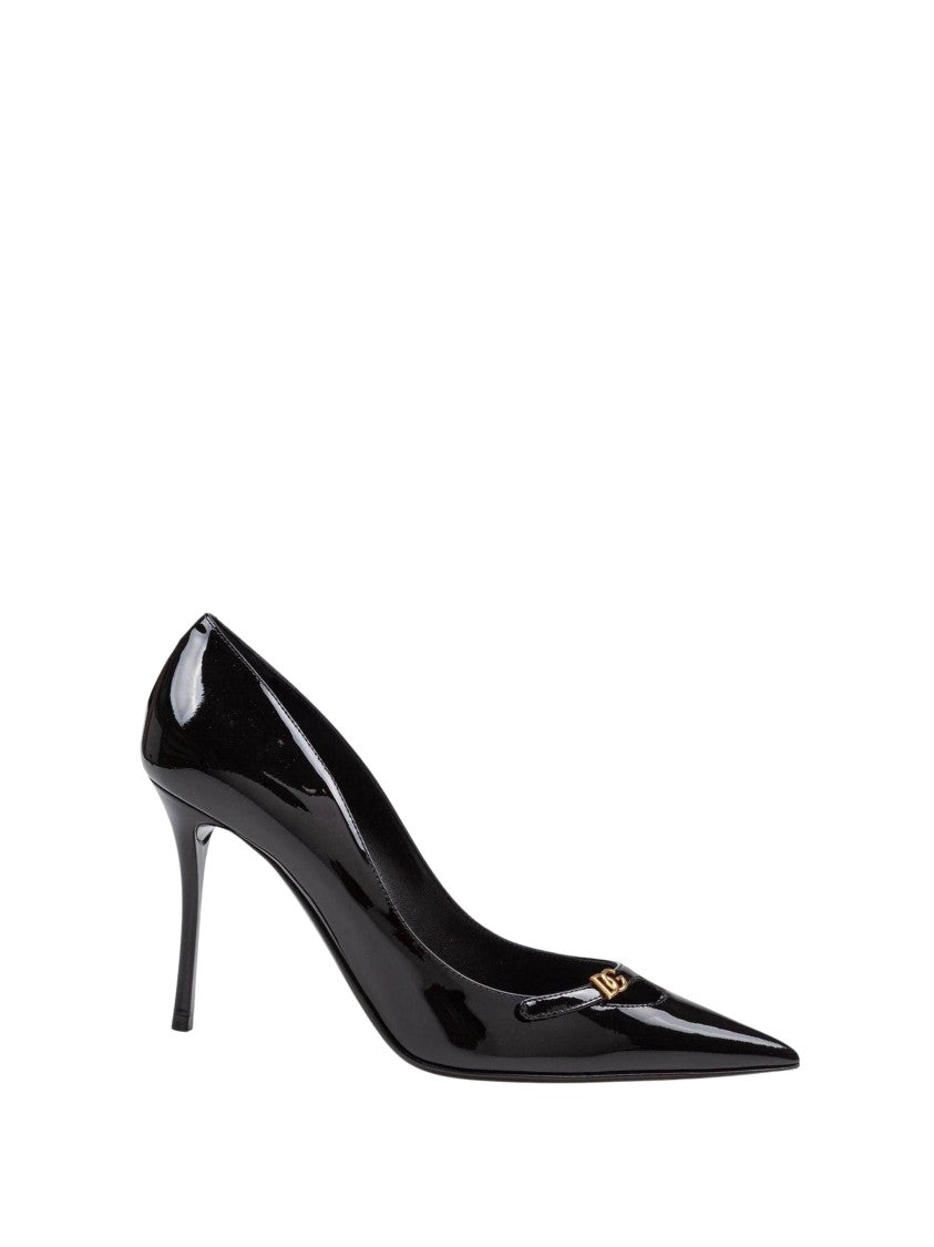 Dolce & Gabbana Décolleté Vernice Pointed-Toe Patent Calf Leather Pumps