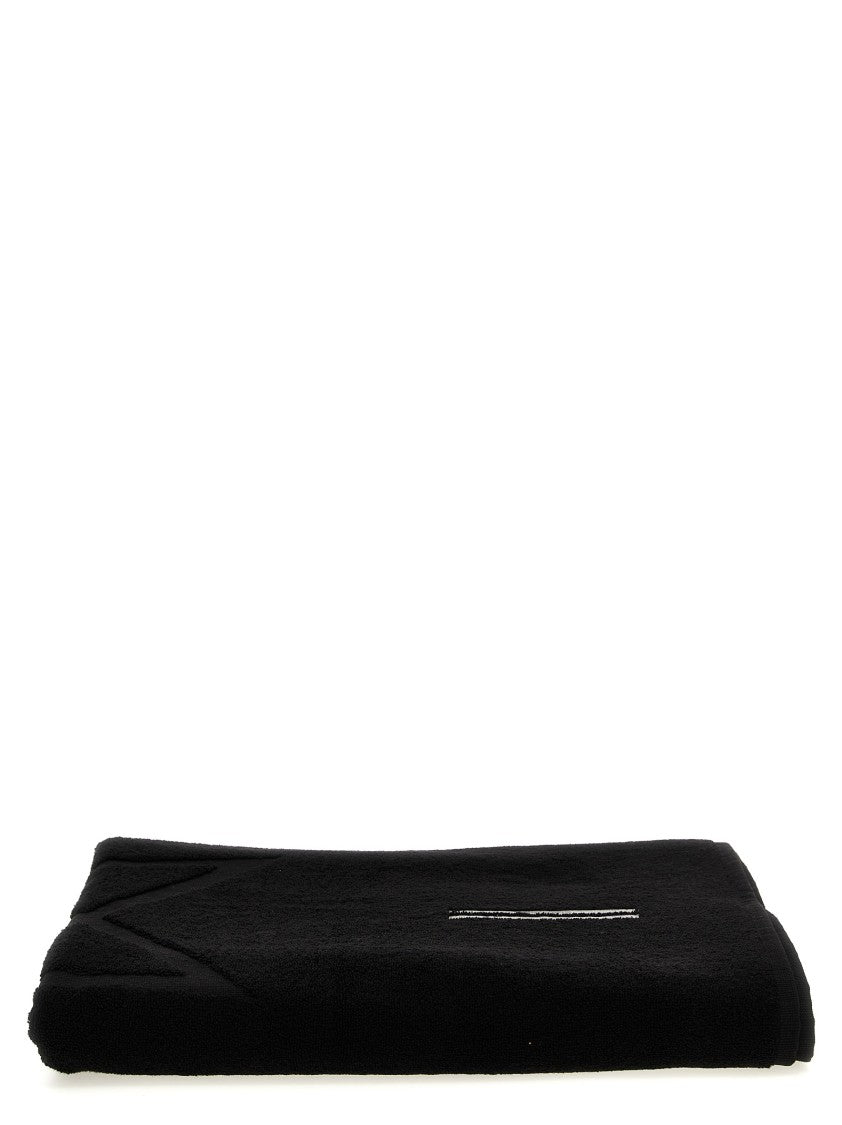 Rick Owens Pentagram' Beach Towel