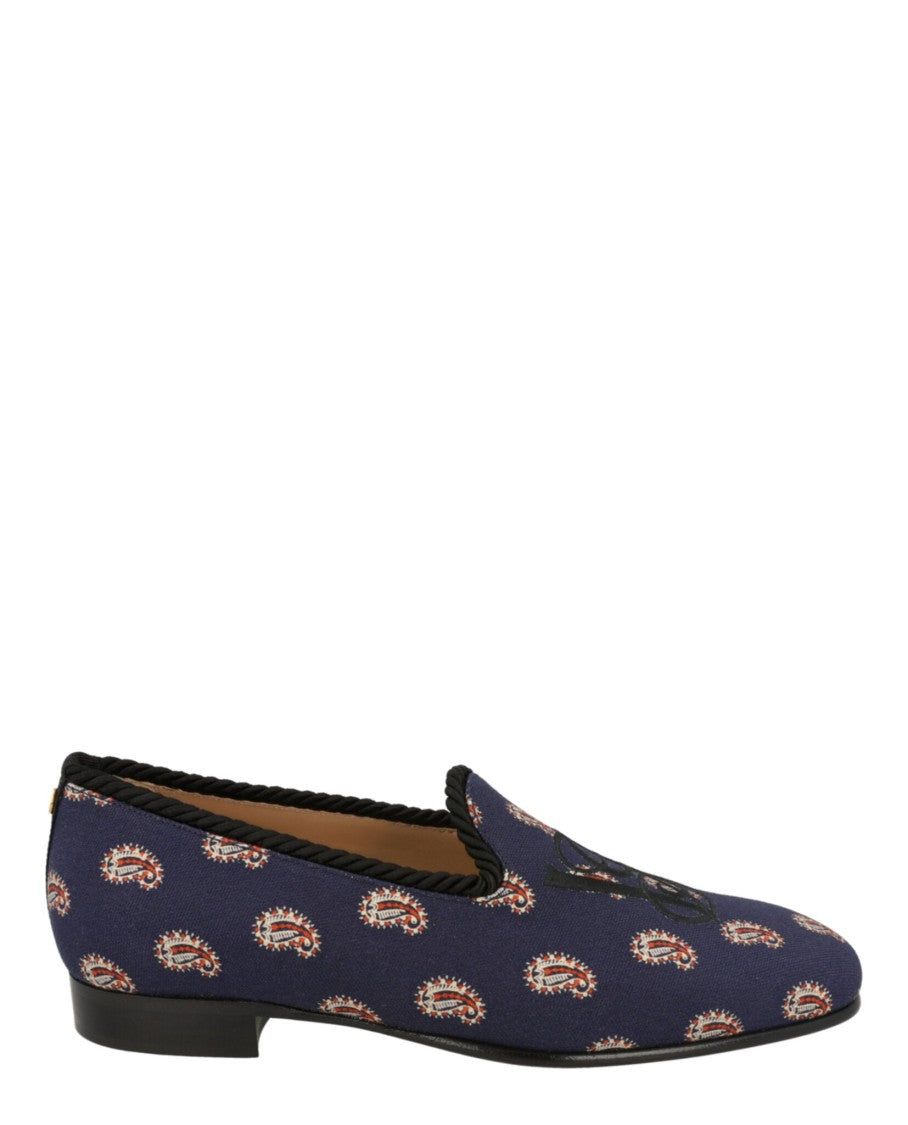 Valentino Les Alcovettes Paisley Loafers