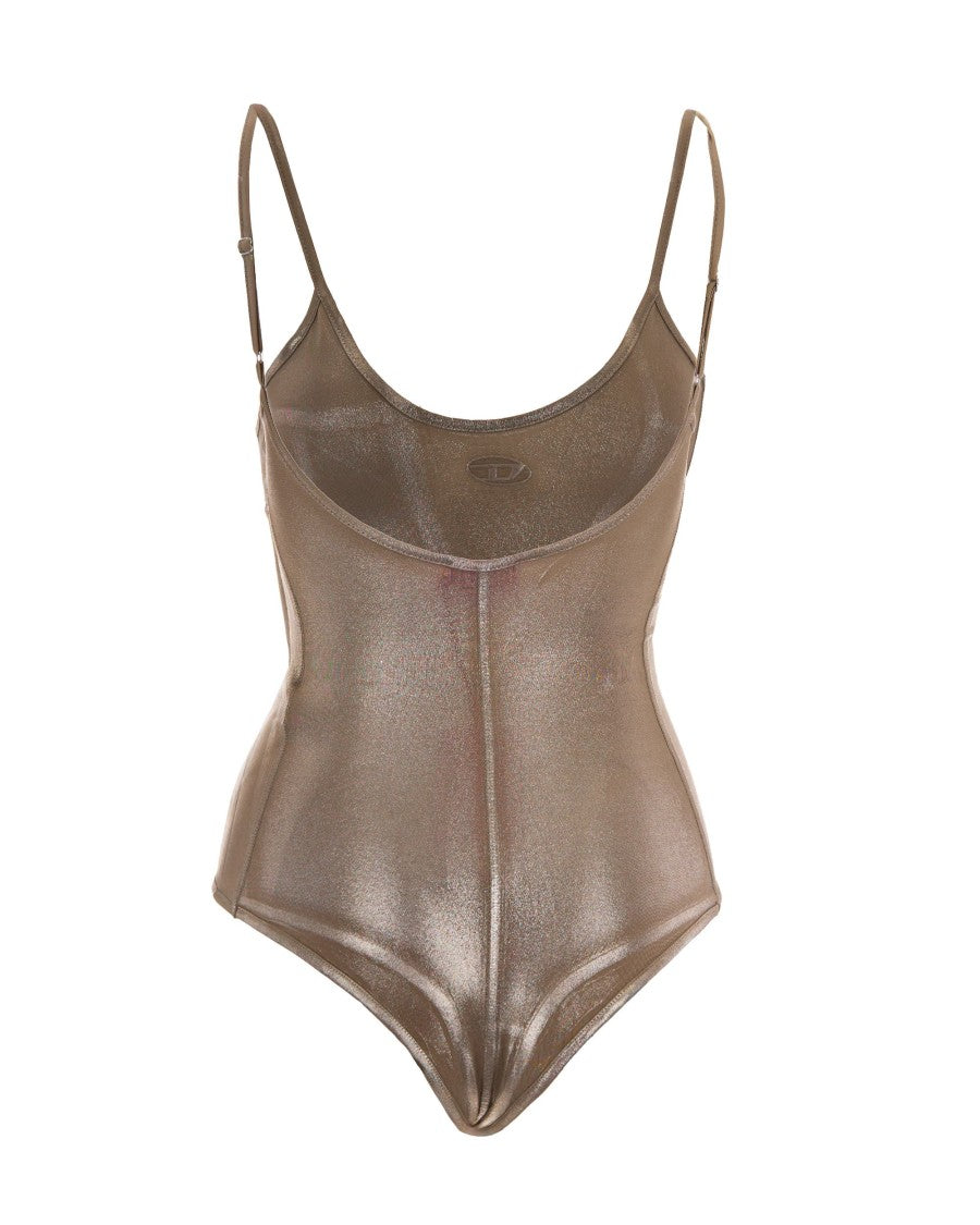Diesel Sandy Beige Imyny Sprayed Mylar Bodysuit