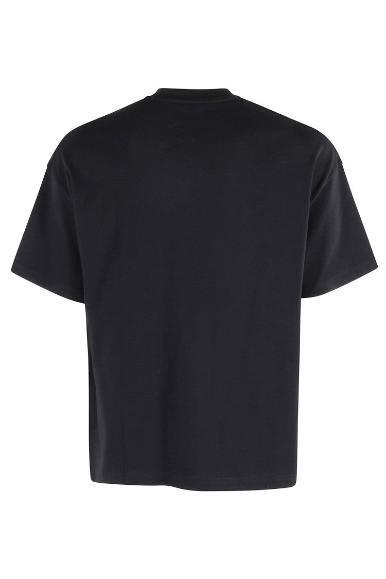 Reternity Black Atelier Emblem Boxy Cotton T-Shirt
