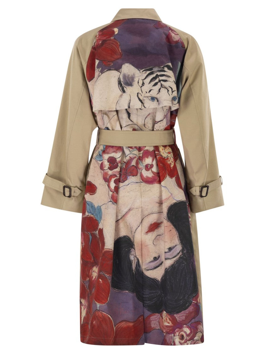 Max Mara Wksninfa - Water-Repellent Gabardine Trench Coat