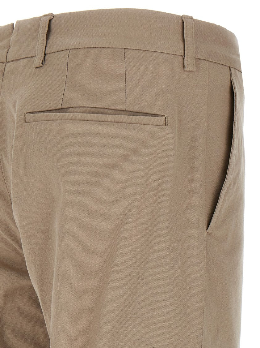 Incotex Slim Fit Cotton Twill Trousers