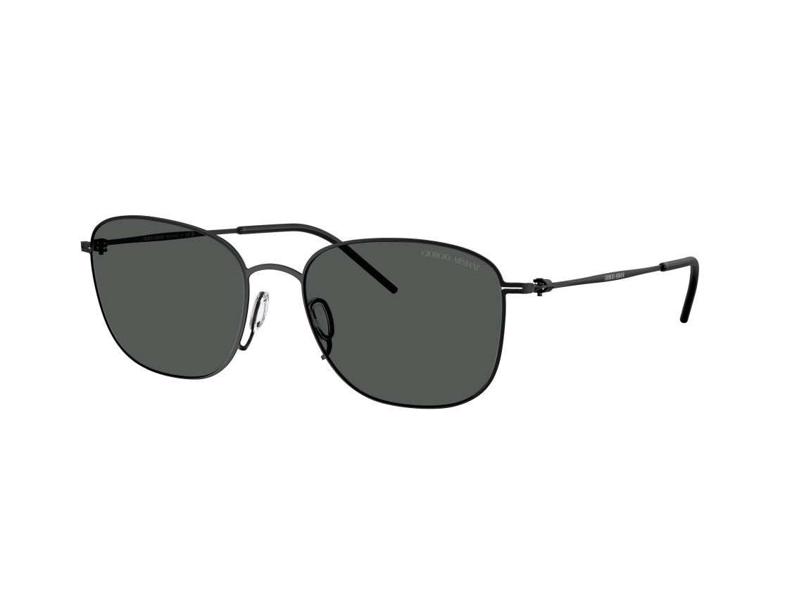 Giorgio Armani 0Ar6168 Minimalist Metal Round Sunglasses