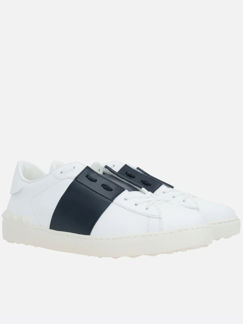Valentino White Sneaker Low-Top Minimalist Sneakers