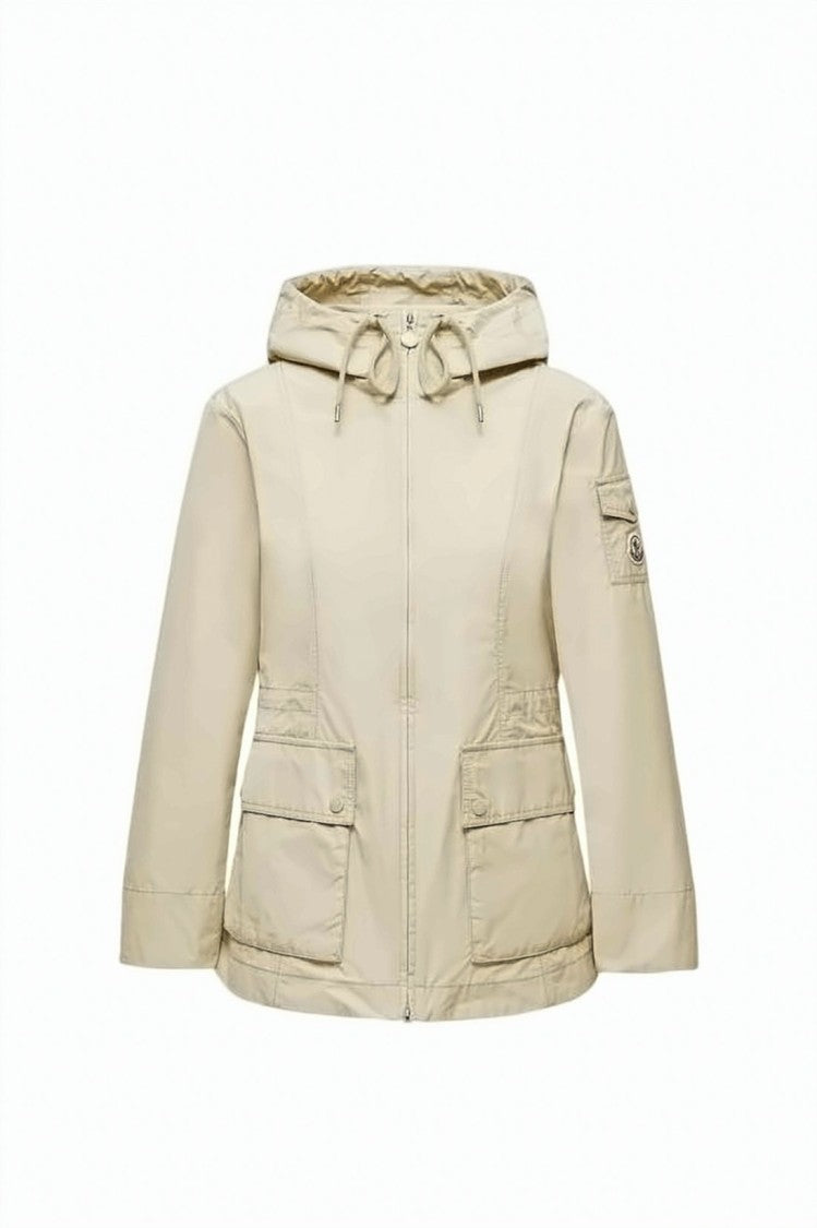 Moncler Lightweight Jacket With Hood And Flap Pockets