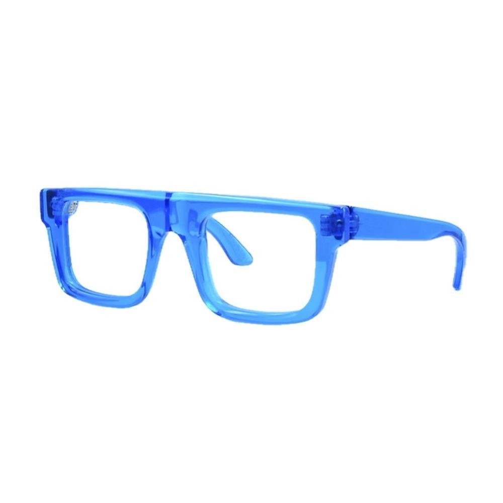 Panetti Eyewear Krystal Sand Krystal Sand Transparent Electric Blue Sunglasses