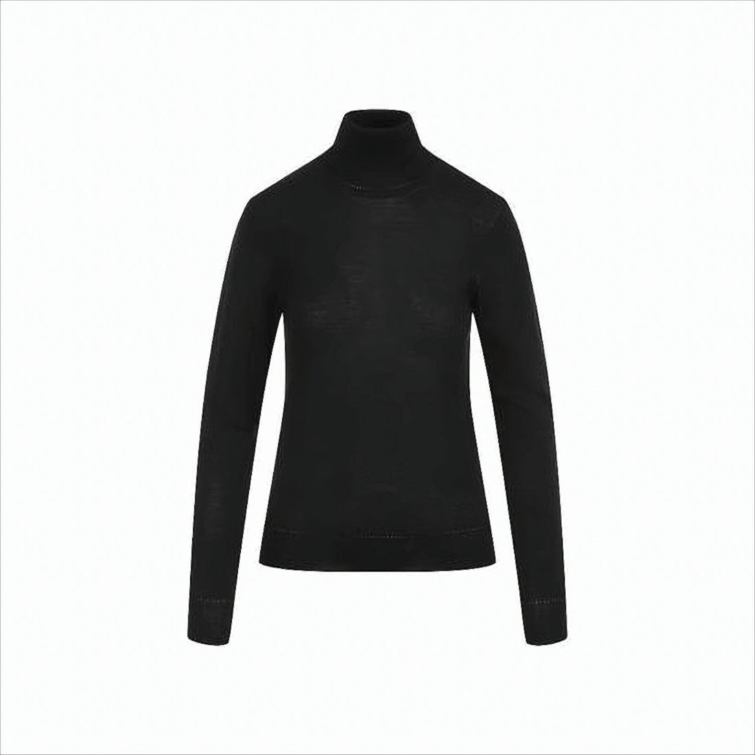 Saint Laurent Fitted Turtleneck Sweater With Subtle Detailing