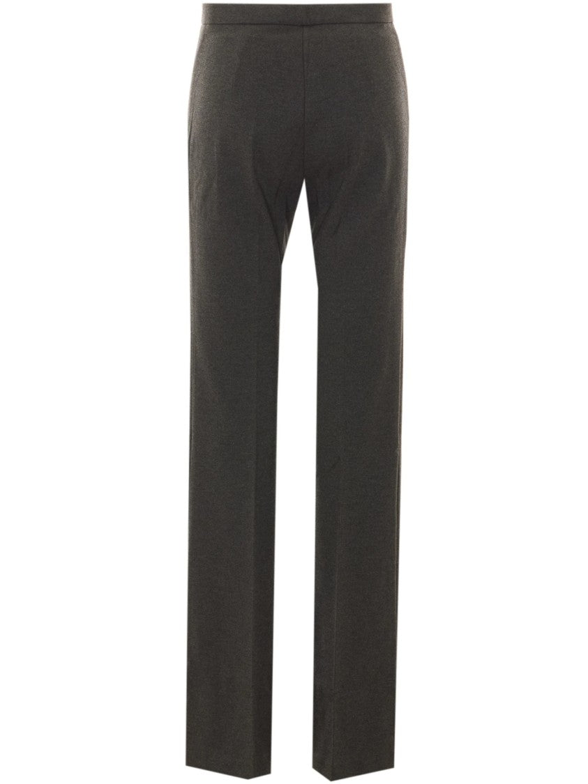 Pinko Straight-Leg Tailored Pants With Mid-Rise Waist And Minimalist Design