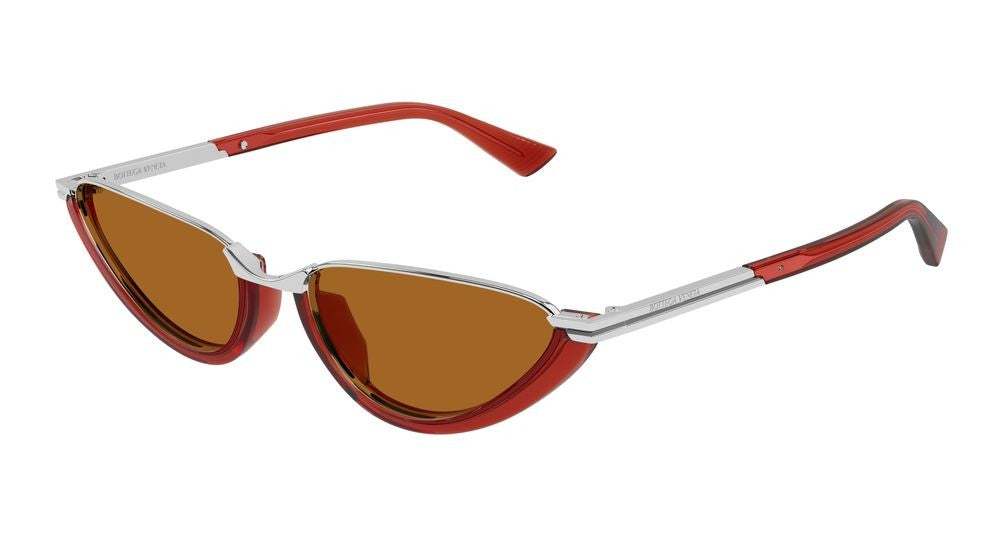Bottega Veneta Red Bv1346s Acetate Cat-Eye Sunglasses