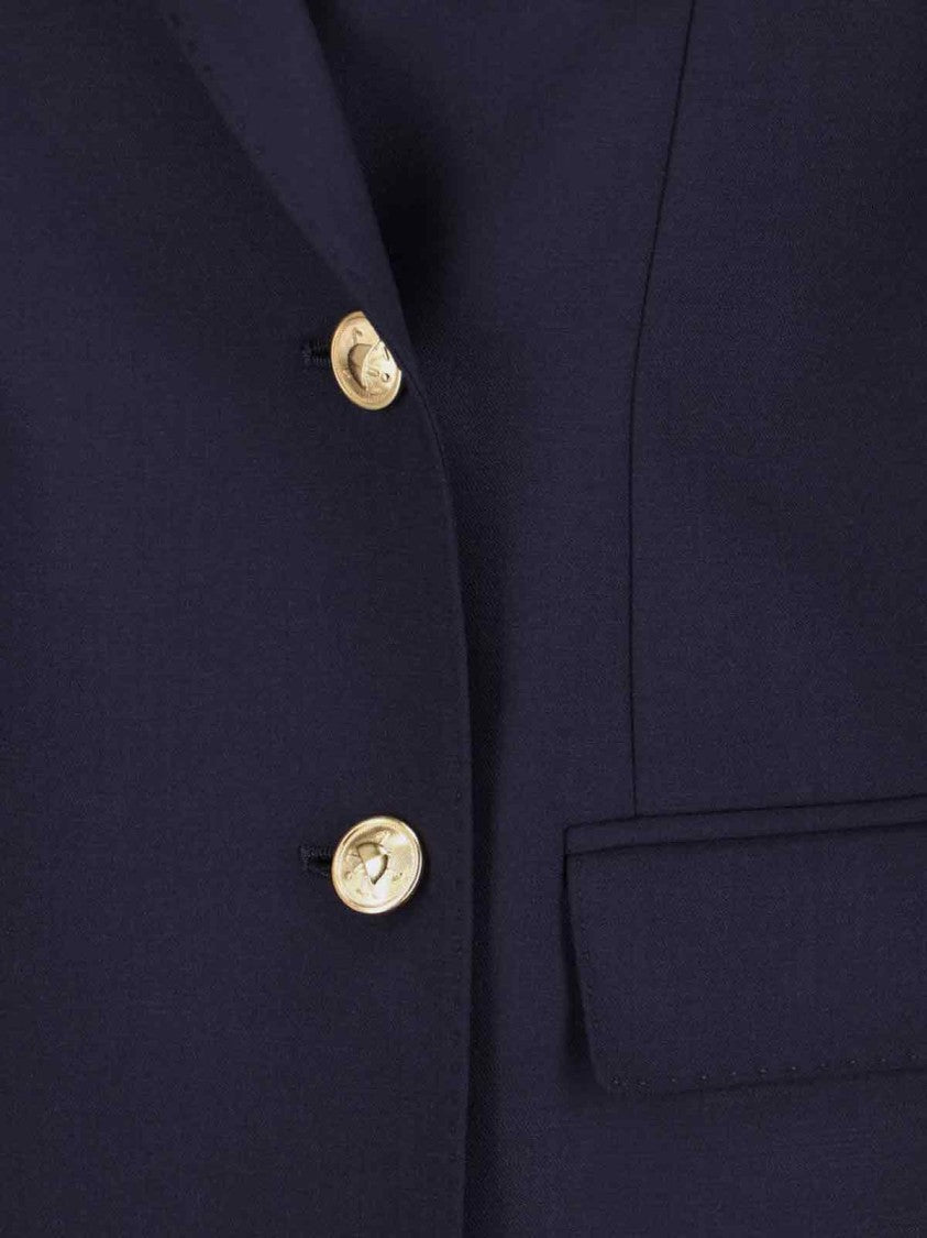 Polo Ralph Lauren Double-Breasted Wool Blazer With Tailored Fit