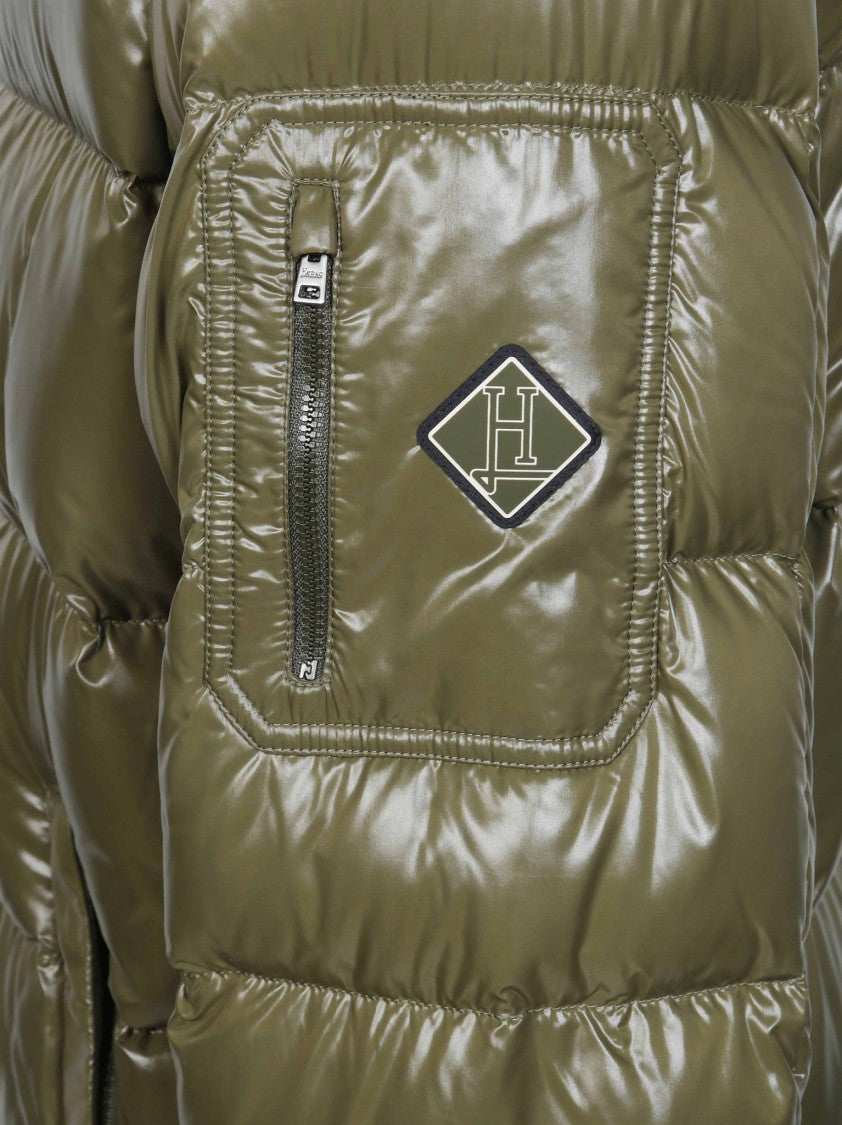 Herno Maya Quilted Hooded Down Jacket