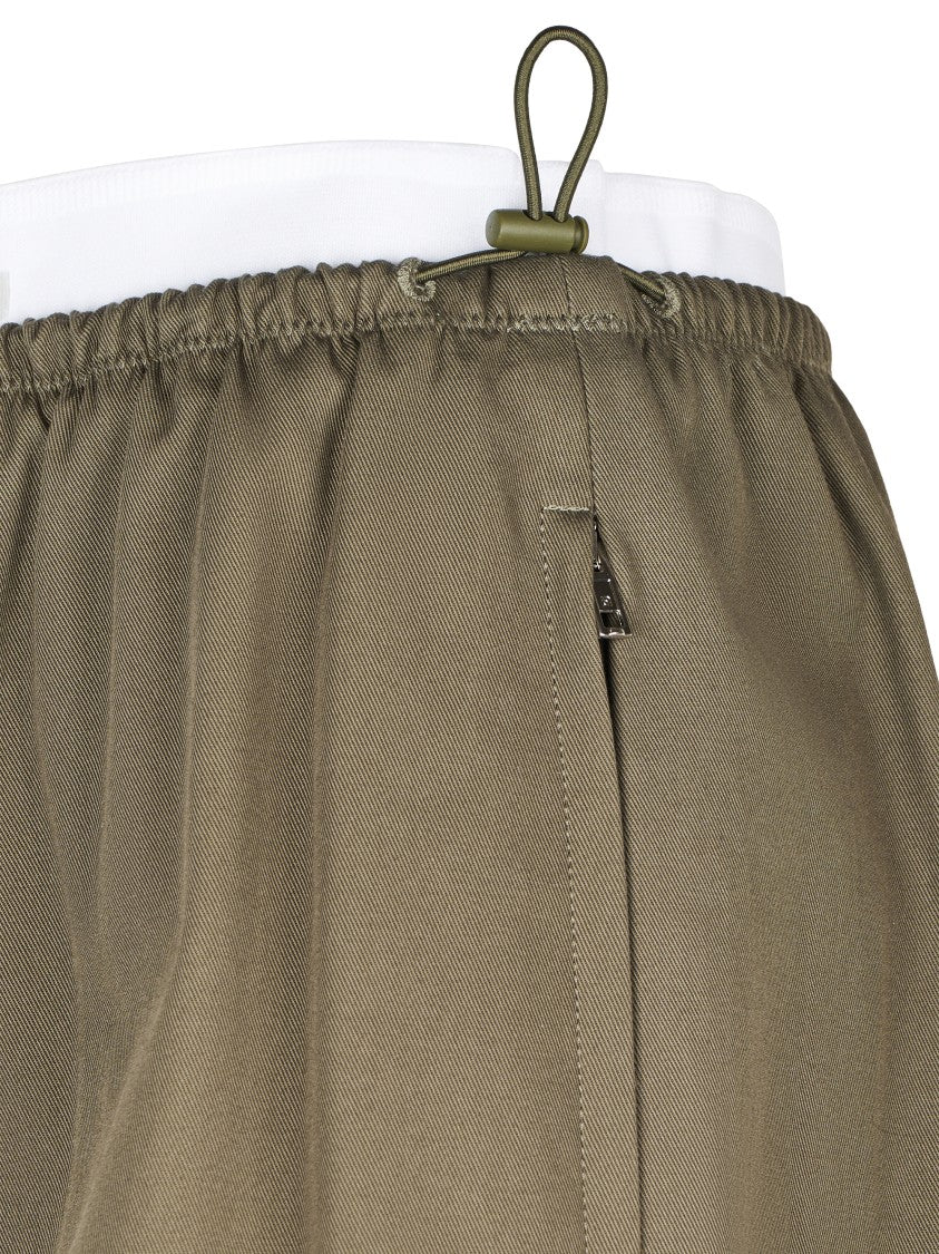 Alexander Wang Wide-Leg Trousers With Articulated Knees