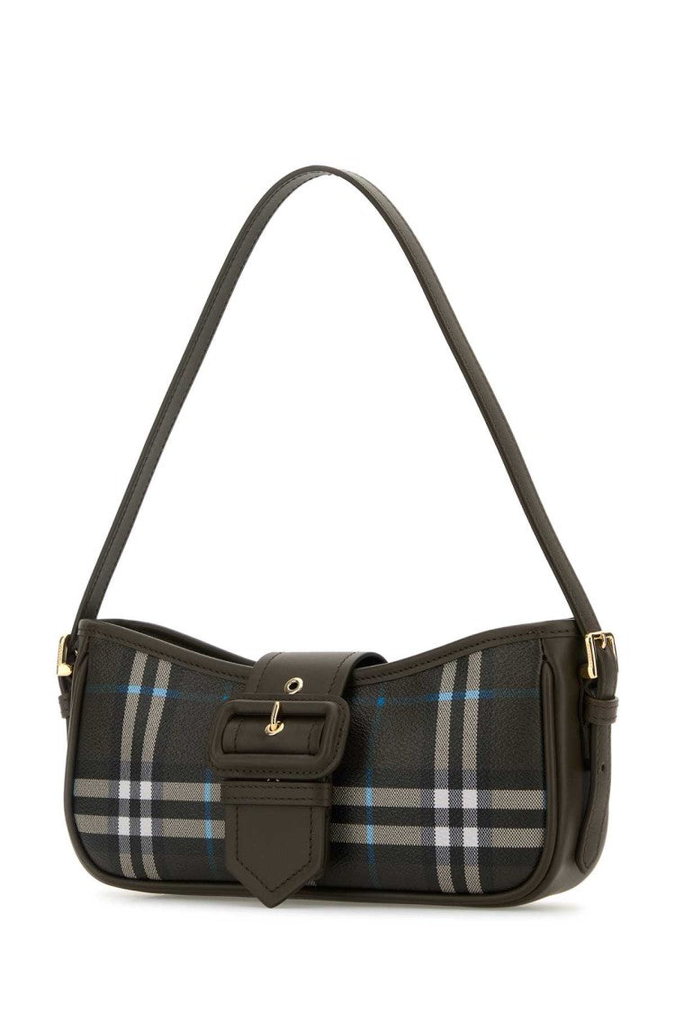 Burberry Printed Canvas Shoulder Bag