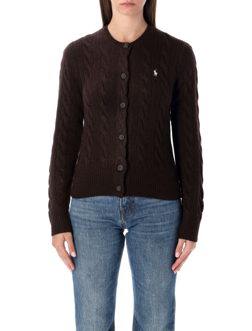 Polo Ralph Lauren Polo Wool And Cashmere Cable-Knit Cardigan