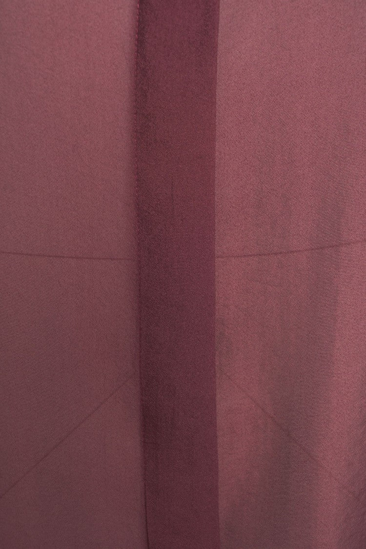 8Pm Semi-Transparent Burgundy Blouse With Classic Shirt Collar And Fitted Cuffs