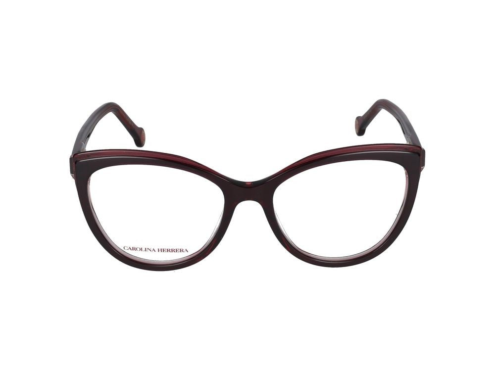 Carolina Herrera Eyeglasses Her 0207 C8c Burgundy Red 53/17/145