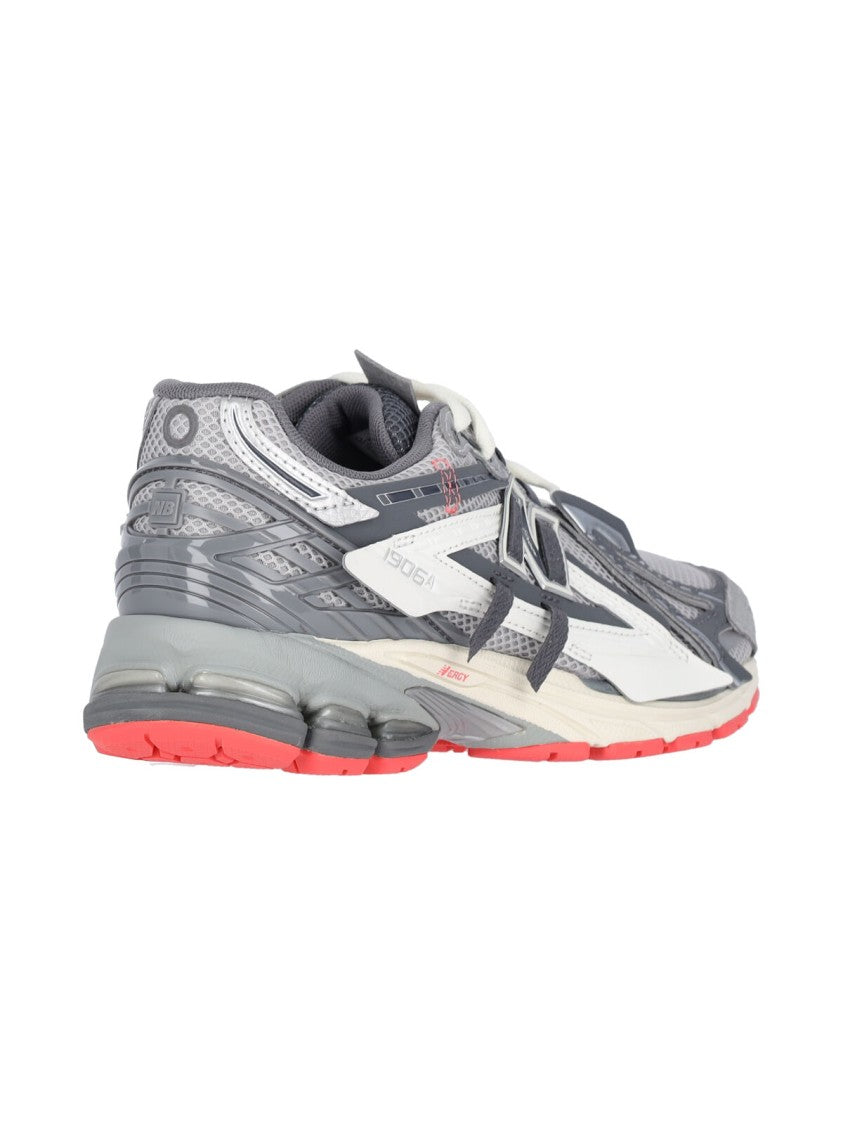 New Balance Silver 1960A Mesh Suede Sneakers